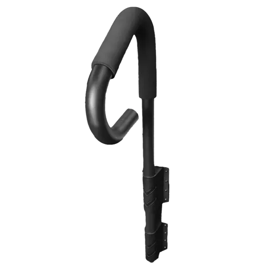 Spaccessories Black Hot Tub Spa Handrail with Skirt Mount System