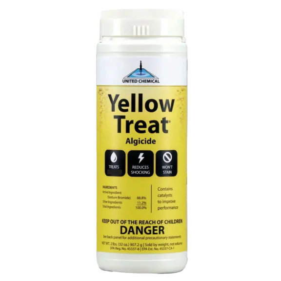 United Chemical Yellow Treat Algaecide, 2lb