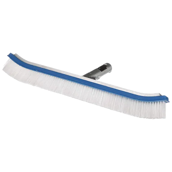Blue Devil Deluxe All Metal Pool Brush Nylon Bristle 18" Strong B3518