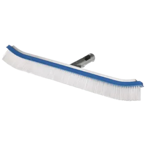 Blue Devil Deluxe All Metal Pool Brush Nylon Bristle 18" Strong B3518