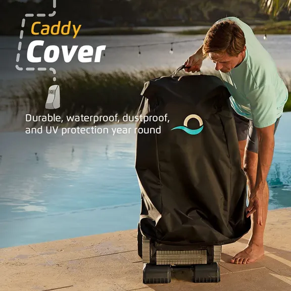 Dolphin Nautilus CC Pro Wi-Fi Controlled Robotic Pool Cleaner with Caddy