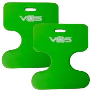 VOS Oasis Premium Water Solid Saddle Floats, Kiwi Green, 2-Pack