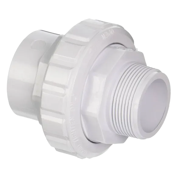 Hayward 1.5 MPT X 1.5 SKT or 2 Spigot Flush Union