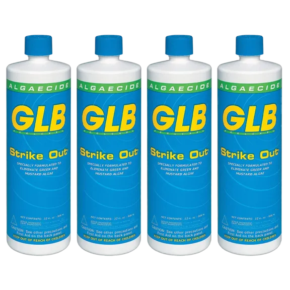 GLB Algae Control Strike-Out Algaecide Product (Pack of 4)