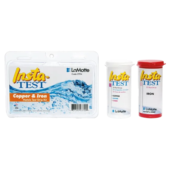 LaMotte® Insta-Test® Copper & Iron Test Strip Kit