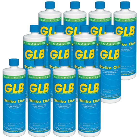 GLB Algae Control Strike-Out Algaecide Product (Pack of 12)