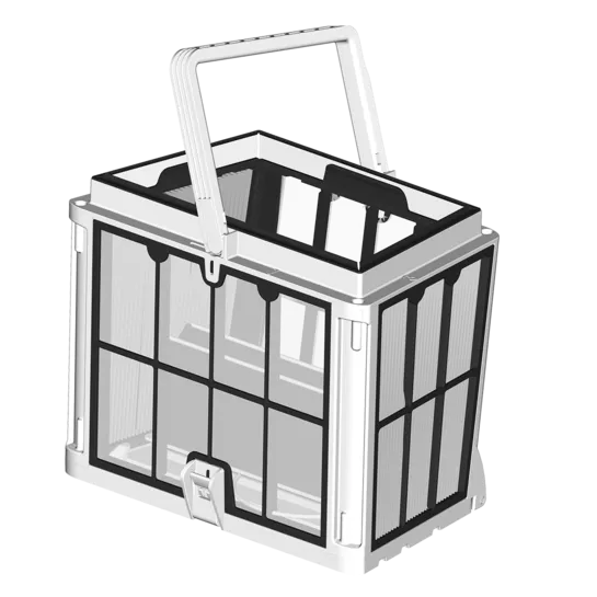 COMBINED FILTER BASKET ASEMBLY WITH SEAL