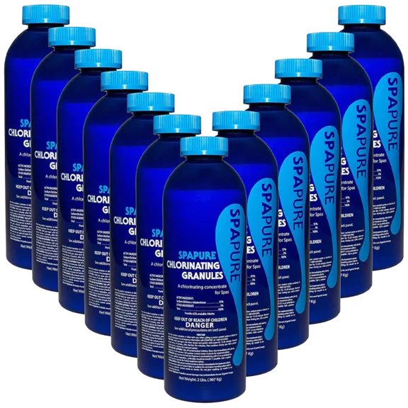 SpaPure 2lb. Chlorinating Granules Value Pack - 12 count