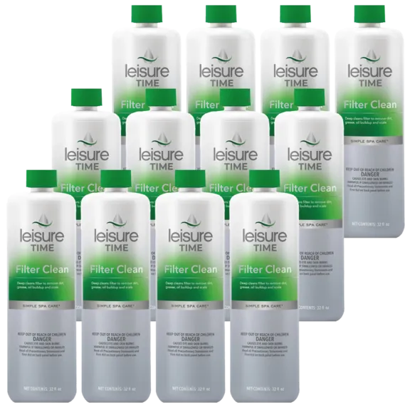 Leisure Time Filter Clean Solution, 32oz (Pack of 12)