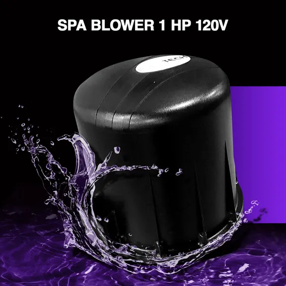 Puri Tech Silent Twister Outdoor Spa Blower, 120V, 1HP