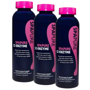 SpaPure EZ-Enzyme Concentrated Liquid Water Clarifier for Pools 1 Pint (Pack of 3)