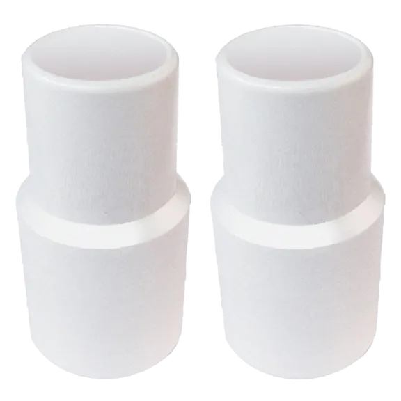 Puri Tech Universal Pool Vacuum Hose Cuff (1.5 inches, Threaded) - Pack of 2