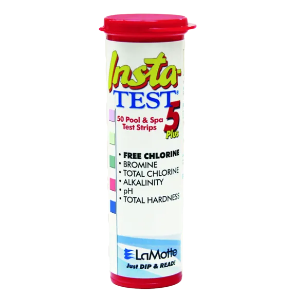 LaMotte® Insta-Test® 5 Plus Pool & Spa 50 Test Strips