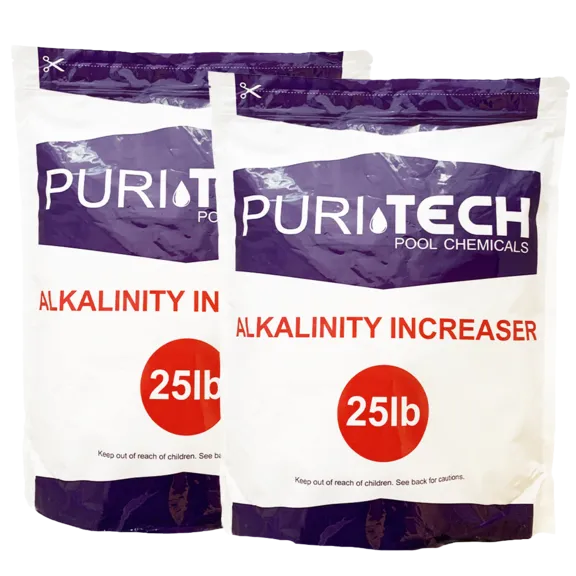 Puri Tech Total Alkalinity Increaser Pool Chemicals, 50LB