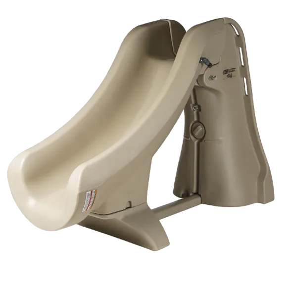 S.R.Smith Slideaway™ Safe Removable Slide Inground, Taupe