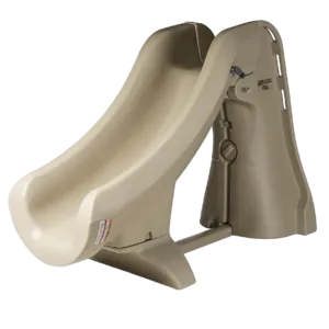 S.R.Smith Slideaway™ Safe Removable Slide Inground, Taupe