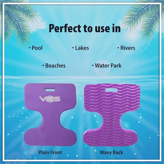 VOS Phoenix Saddle Effusion Water Floats, Lavender, 2-Pack