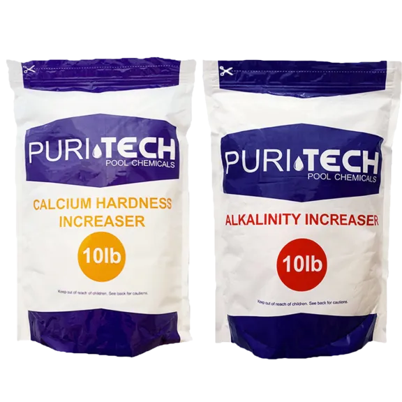 Puri Tech Calcium Hardness and Alkalinity Increaser Kit, 10 lb Each