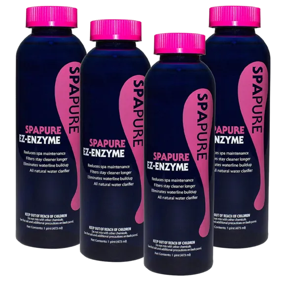 SpaPure EZ-Enzyme 1 Pint - 4 Pack Set