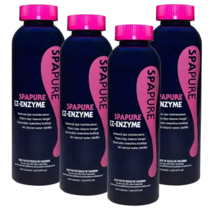 SpaPure EZ-Enzyme 1 Pint - 4 Pack Set