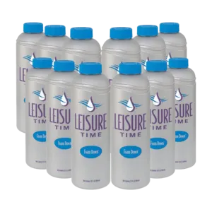 Leisure Time Spa Water Balance Anti-Foam Solution, 32oz (Pack of 12)