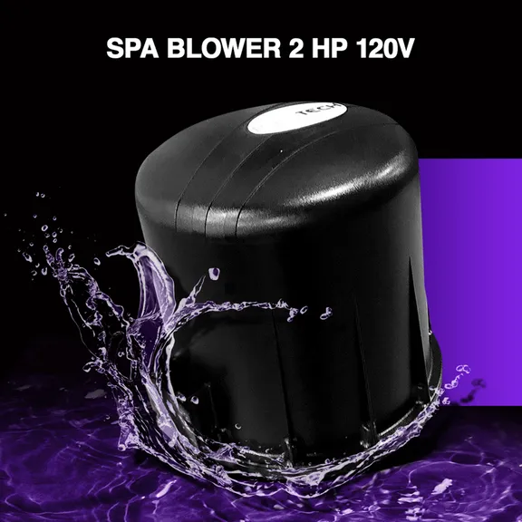 Puri Tech Silent Twister Outdoor Spa Blower, 120V, 2HP