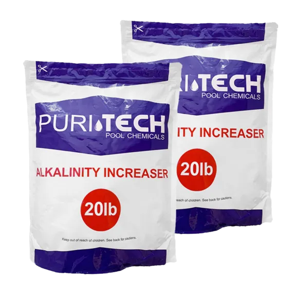 Puri Tech Total Alkalinity Increaser Pool Chemicals, 40LB | Poolshop