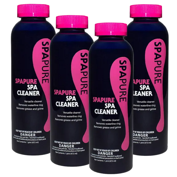 SpaPure 16 oz Spa Cleaner Multipack - Contains 4 Bottles