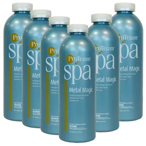 ProTeam Spa Metal Magic Multipack - 6 Bottles of 1 Quart Each