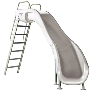 S.R. Smith Rogue2 Right Curve White 8' Ft Swimming Pool Slide