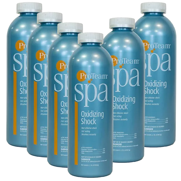 ProTeam Spa 6-Pack of 2 lb Oxidizing Shock Treatment