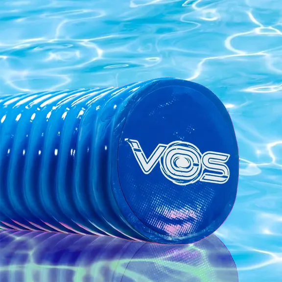 VOS Mega Foam Wavy Pool Noodle, Blue