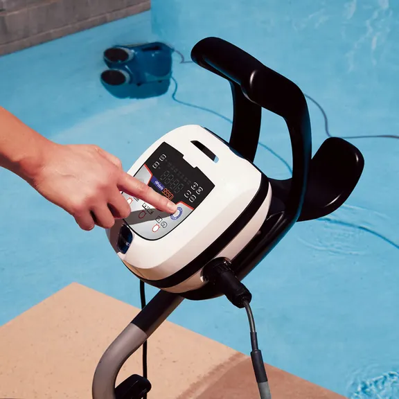 Polaris 9550 Sport 4WD In-Ground Pool Cleaner with Motion Sensing Remote, Large Debris Canister and 70-Foot Swivel Cable