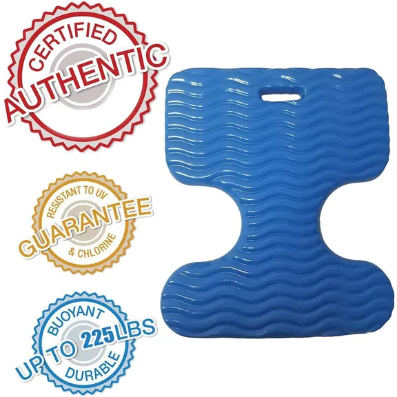 Oasis Premium Water Solid Saddle Floats, Capri Blue