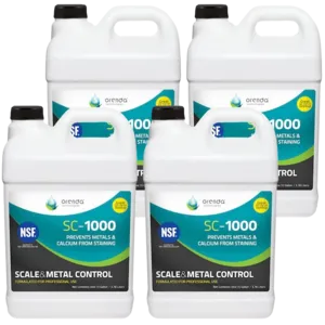 Orenda SC-1000 4-Pack Gallon Scale Control and Metal Chelant