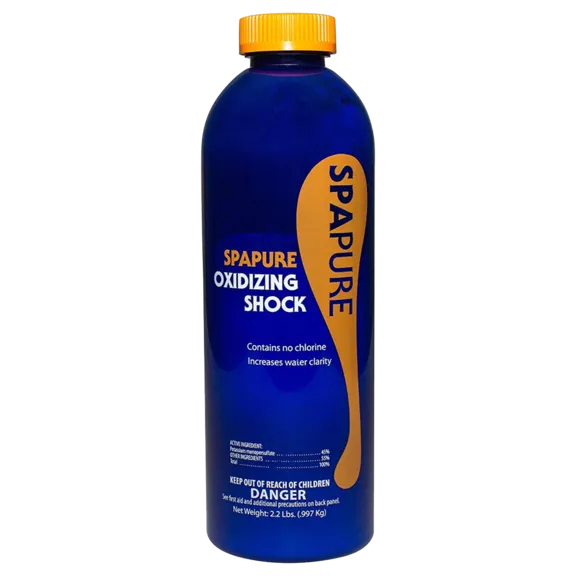 SpaPure 2.2lb Oxidizing Shock Pack for Increased Water Clarity