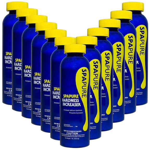 SpaPure Calcium Hardness Increaser for Spas and Pools, 16oz (Pack of 12)