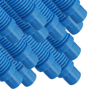 Puri Tech Universal Blue Pool Cleaner Hose 4 ft long (Pack of 8)