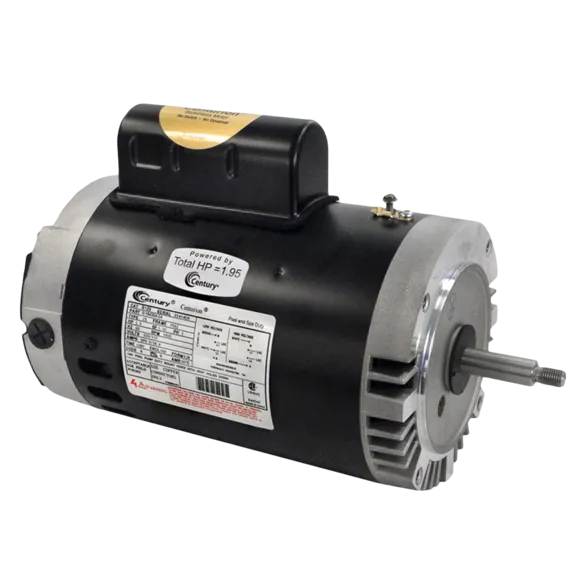 Century A.O. Smith 1-1/2 HP Full Rated Pool and Spa Pump Motor with 56J C-Face, 115/230V, 9.2/18.4A