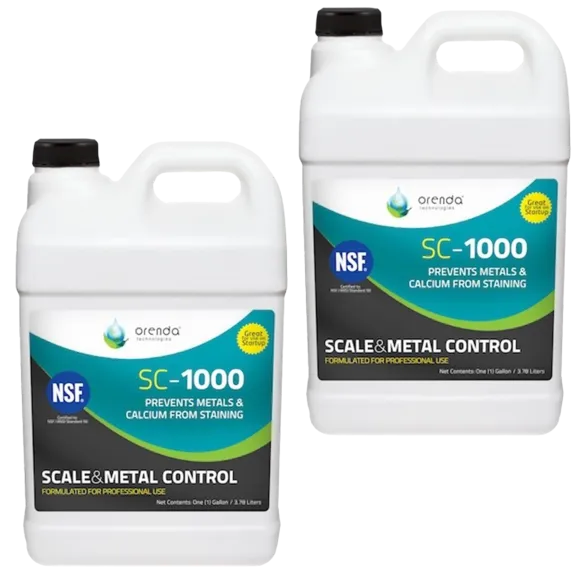 Orenda SC-1000 2-Pack, 1-Gallon Scale and Metal Chelant Control Solution