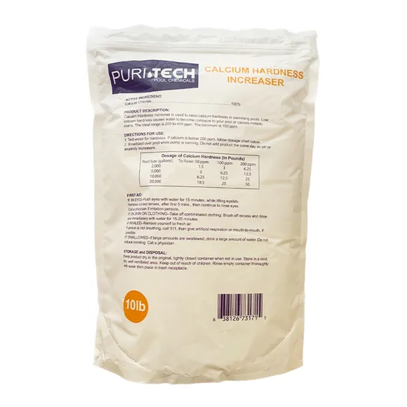 Puri Tech 15 lb Calcium Hardness Increaser Plus for Pools and Spas - Prevents Surface Staining