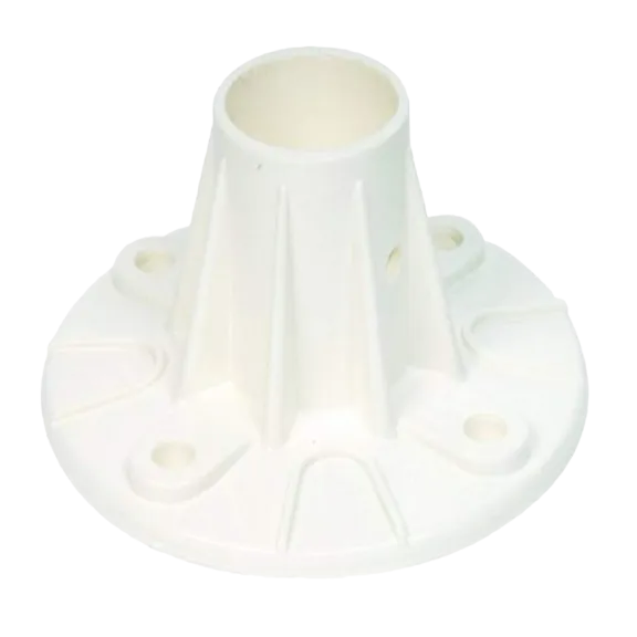 S.R. Smith Plastic Deck-Mounted Flange 05-623, Single