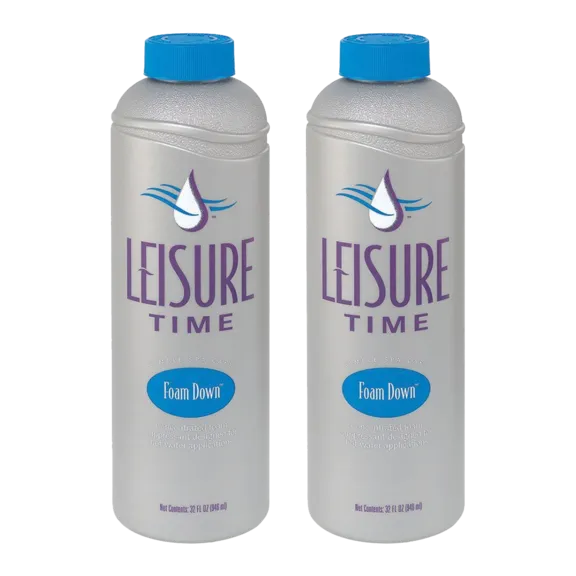 Leisure Time Spa Water Balance Anti-Foam Solution, 32oz (Pack of 2)