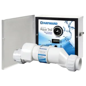 Hayward AquaTrol Salt Chlorination System, Above-Ground, With Twist Lock Cord Return Jet - Up to 18,000 Gallons
