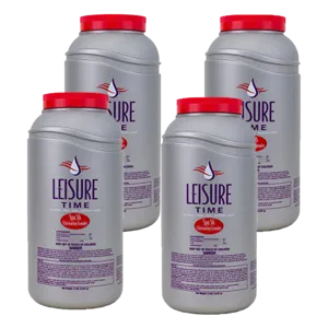 Leisure Time E5 Spa 56 Chlorinating Granules, 5lbs (Pack of 4)