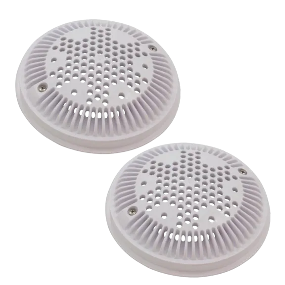 Hayward Concrete Frame Grate with 7 7/8'' Diameter, White