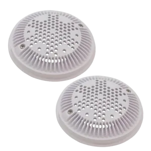 Hayward Concrete Frame Grate with 7 7/8'' Diameter, White