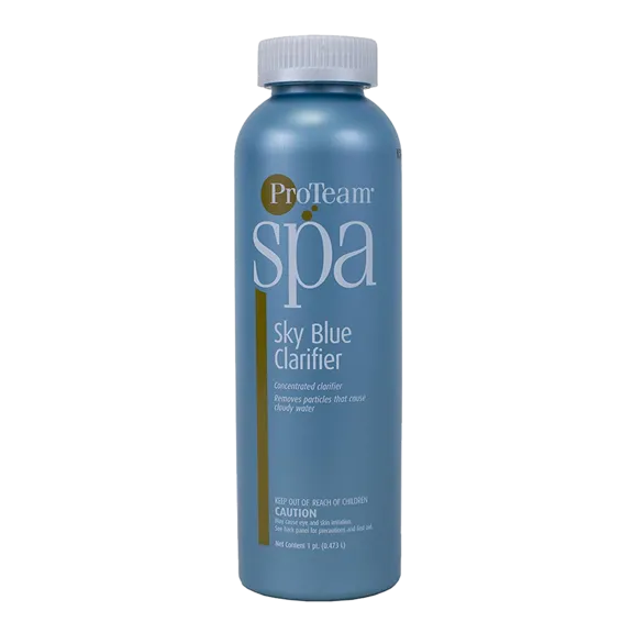 ProTeam Sky Blue Spa and Hot Tub Water Clarity Enhancer - 1 pt