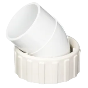 Waterway Plastics 45 Degree Tailpiece - 2" Pump Union X 2" SPG