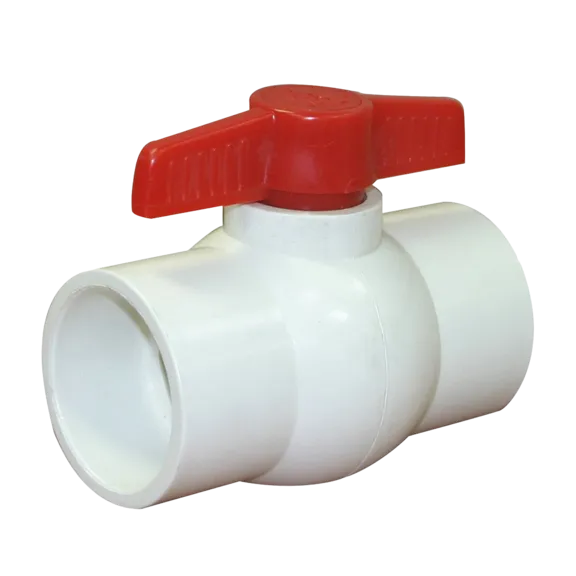 Valterra 2" White PVC Ball Valve Slip Fixture